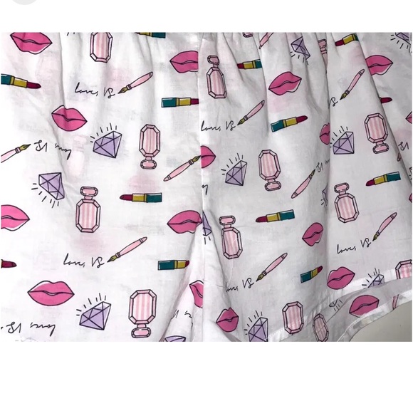 BNWOT Victoria's Secret Cotton Sleep Shorts Bottom - Picture 2 of 4